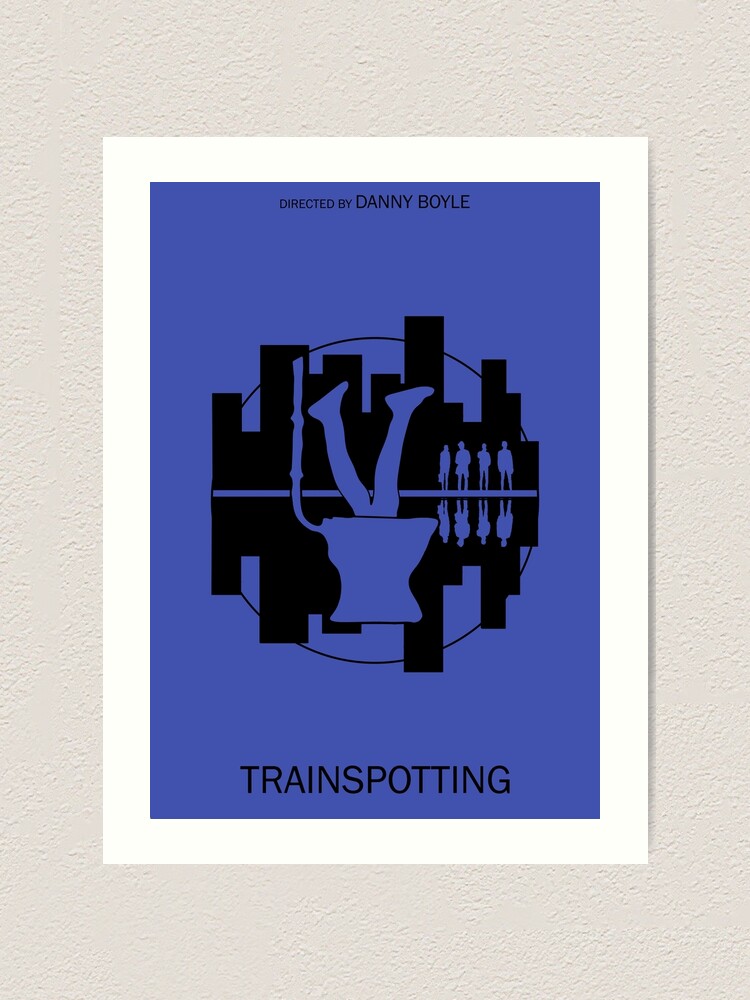 Trainspotting movie poster print