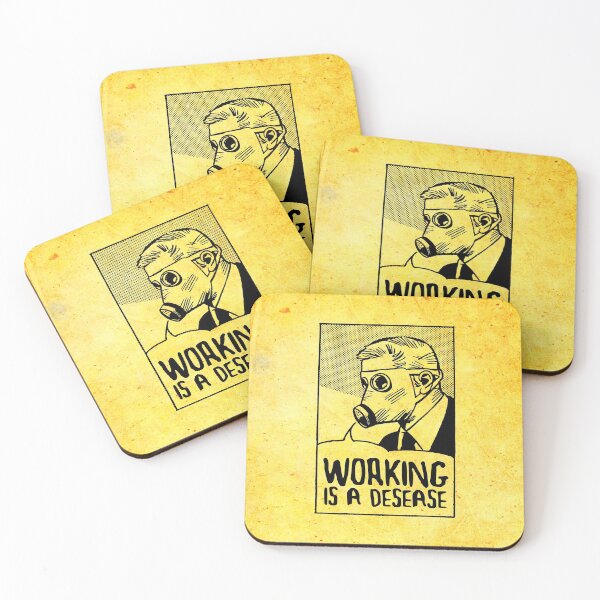 Item preview, Work is a Disease - Smash Capitalism designed and sold by RAWWR.