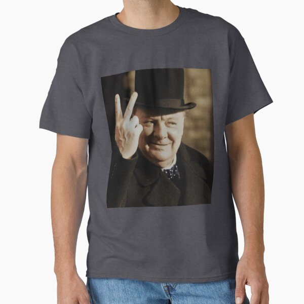 Item preview, Winston Churchill - V for Victory! designed and sold by RogerMurdock.