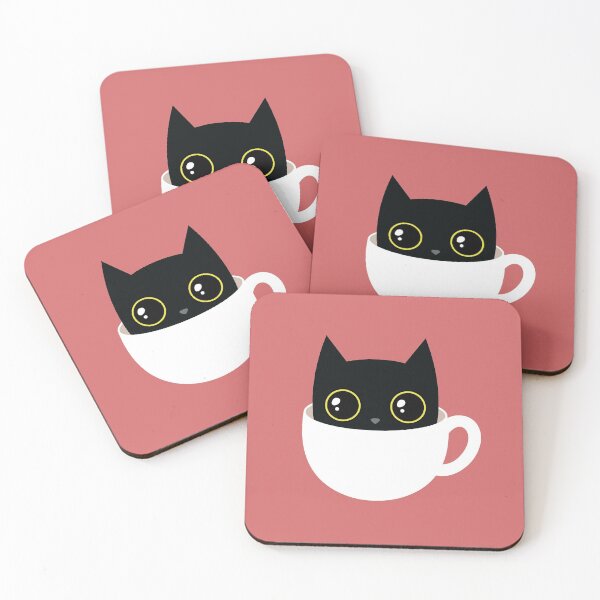Item preview, Coffee cat designed and sold by Laura Nagel.