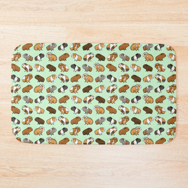 Item preview, Guinea Pig Procession (Green) designed and sold by cupofcolour.