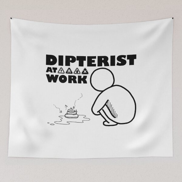 Item preview, Dipterist at work designed and sold by TiffanyYau.