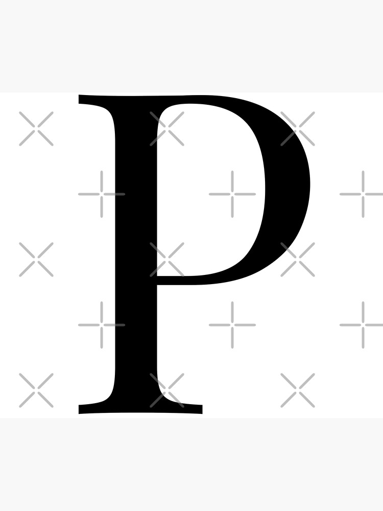 Letter P | Poster