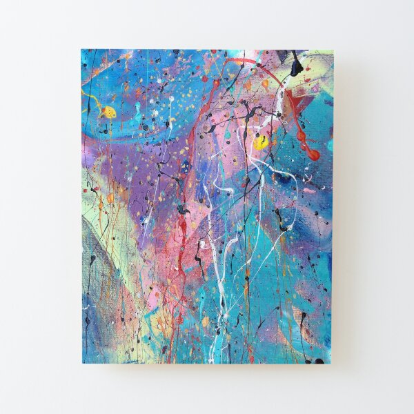Aqua Dreams Wood Mounted Print