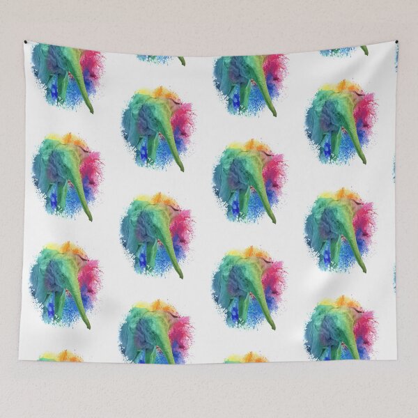 Item preview, Colorful Elephant Zoo designed and sold by anbartshirts.