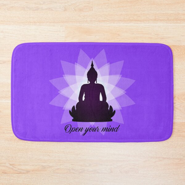 Item preview, Budha with blue lotus flower designed and sold by KarlaHR.