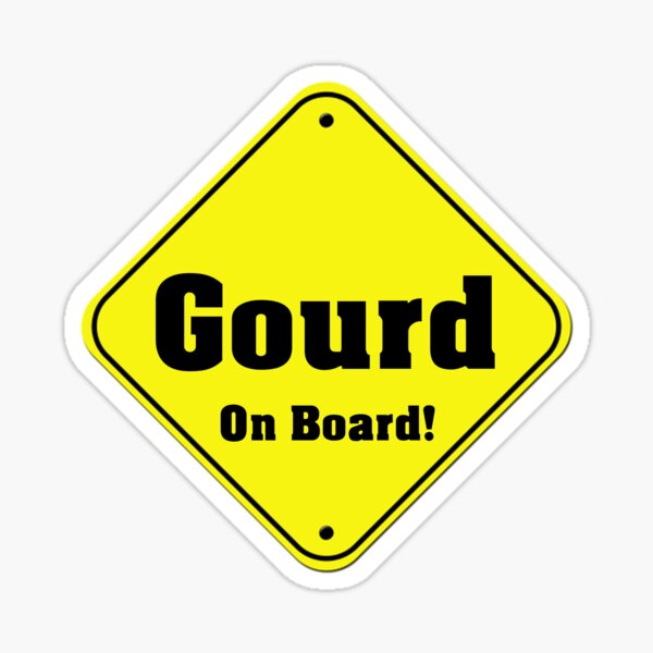 Gourd On Board! Sticker