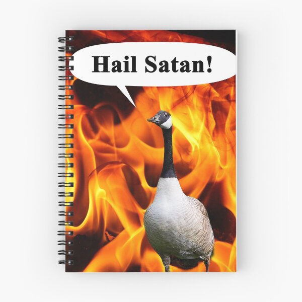 Item preview, Your goose is cooked, Hail Satan Goose designed and sold by SubtleSplit.