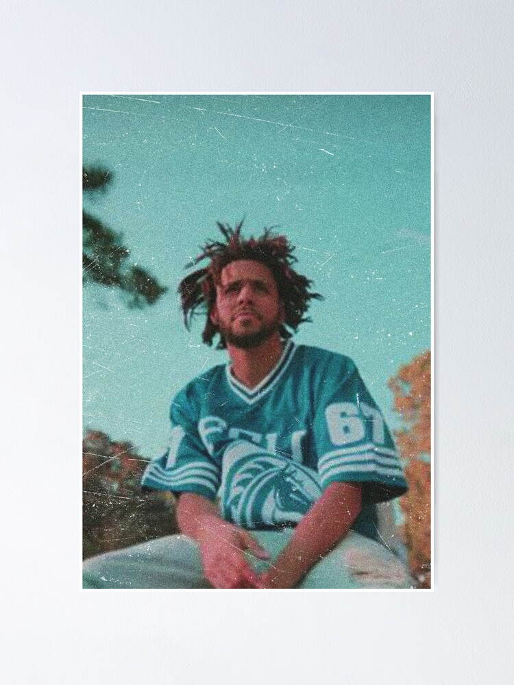 Alternate view of J. Cole (No Border/No Writing) Poster