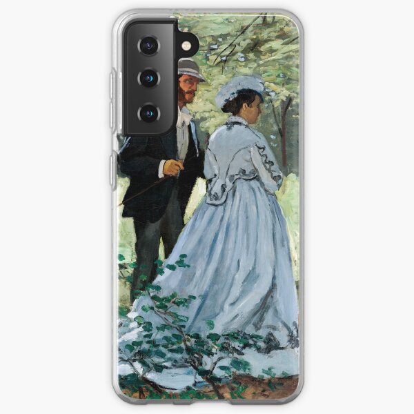 Claude Monet - Bazille and Camille Samsung Galaxy Soft Case