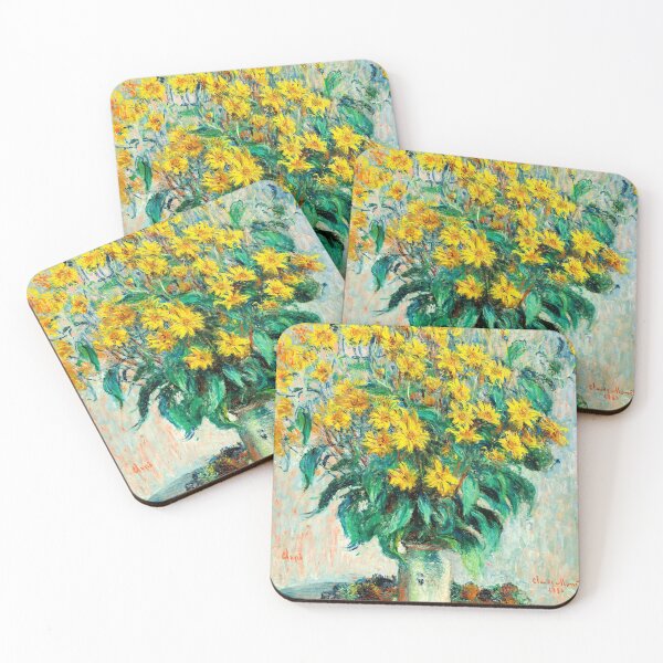 Item preview, Claude Monet - Jerusalem Artichoke Flowers  designed and sold by Kyle Hamar.