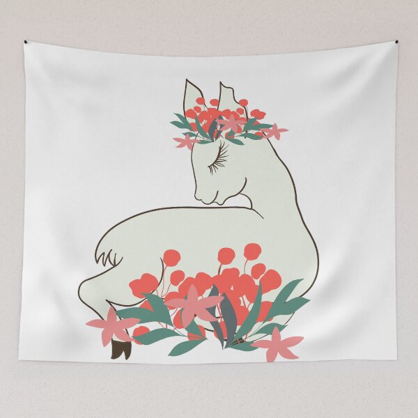 Item preview, Flower llama designed and sold by Jwcraftic.