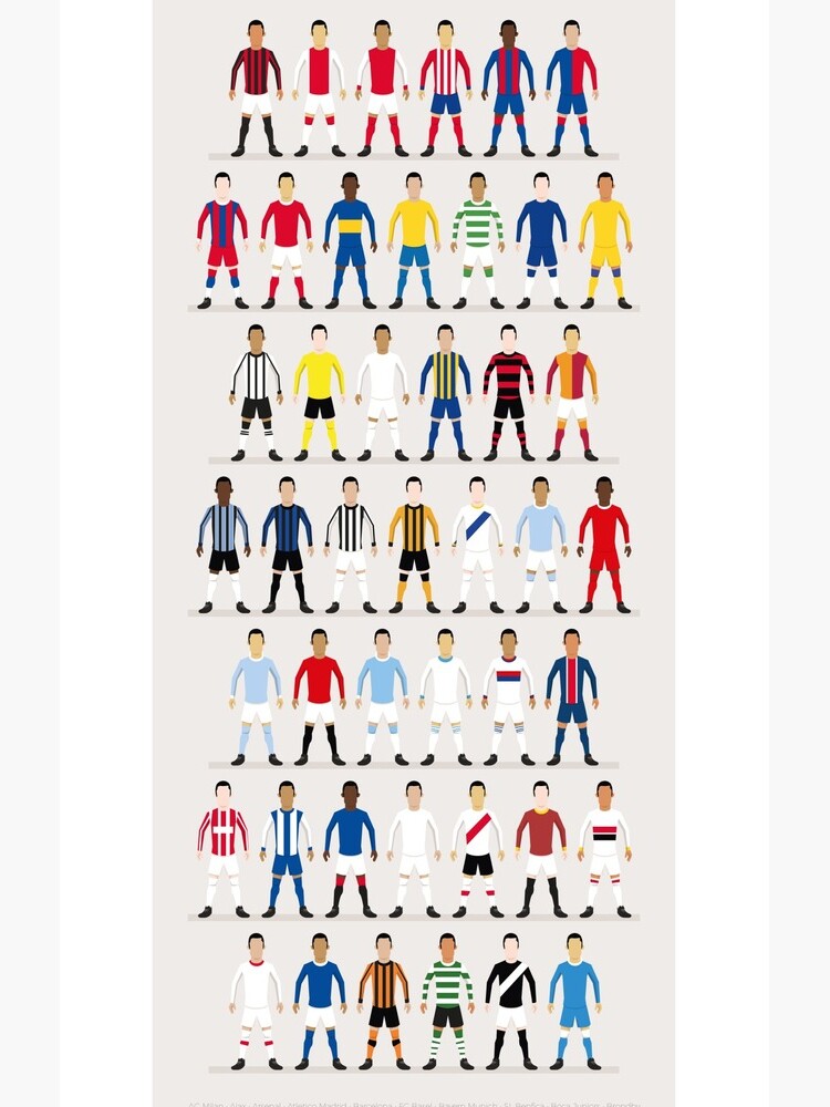 Kits de fútbol del mundo de footballfanart