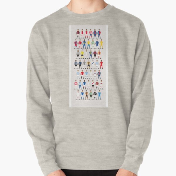 Kits de fútbol del mundo Sudadera sin capucha