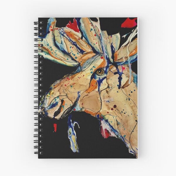 Item preview, Moose in the black forest designed and sold by Peta Wakeham.