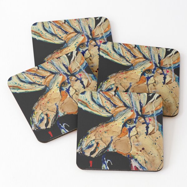 Item preview, Moose in the black forest designed and sold by Peta Wakeham.
