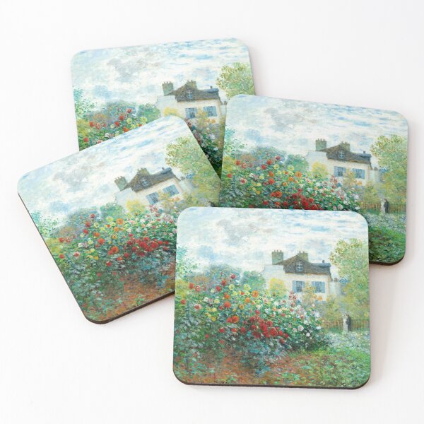 Item preview, Claude Monet - The Artist's Garden in Argenteuil  designed and sold by Kyle Hamar.