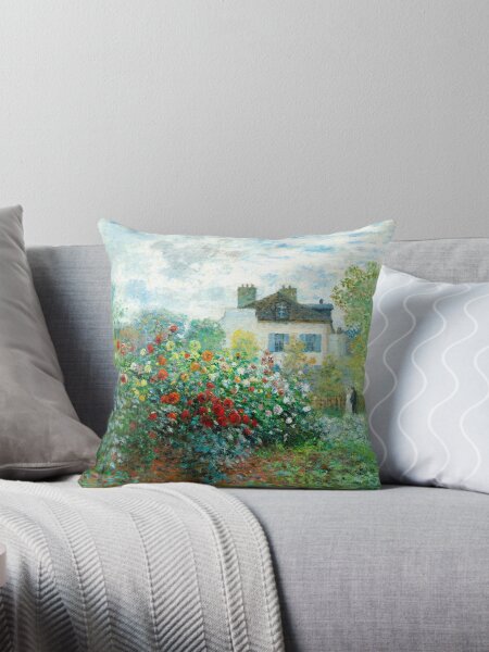 Aperçu de l'œuvre Claude Monet - Le jardin de l'artiste à Argenteuil créée et vendue par Kyle Hamar.