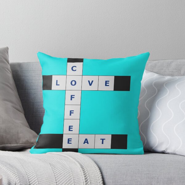 Item preview, Love, Coffee, Eat crosswords designed and sold by wagnerps.