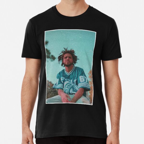 J. Cole (Frontière / Pas d'écriture) T-shirt premium