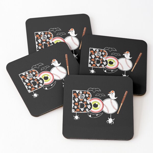 Item preview, Funny Baseball Halloween Trick or Treat Boo! designed and sold by Kate Hyunsu Cho.