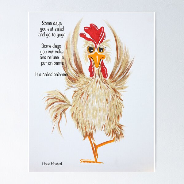 Item preview, yoga chick designed and sold by Linda Finstad.