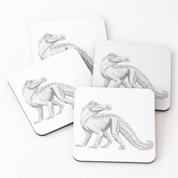 Item preview, Kaprosuchus designed and sold by WhiteThorneGoods.