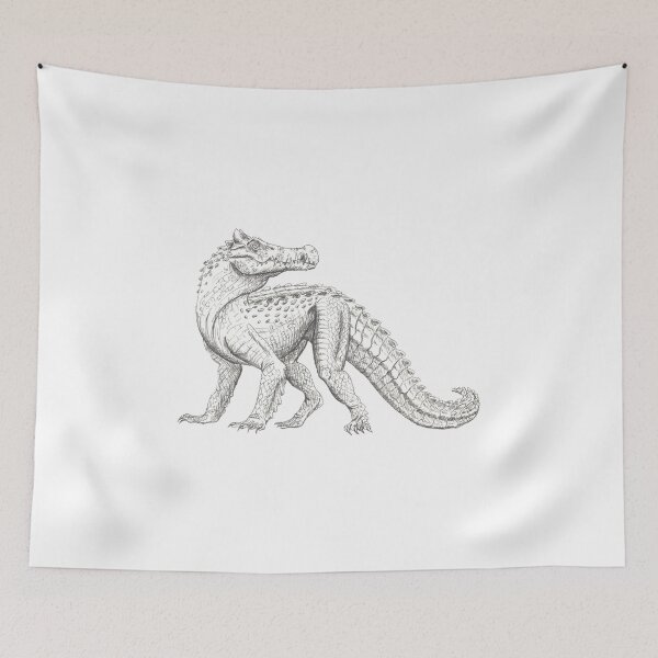 Item preview, Kaprosuchus designed and sold by WhiteThorneGoods.