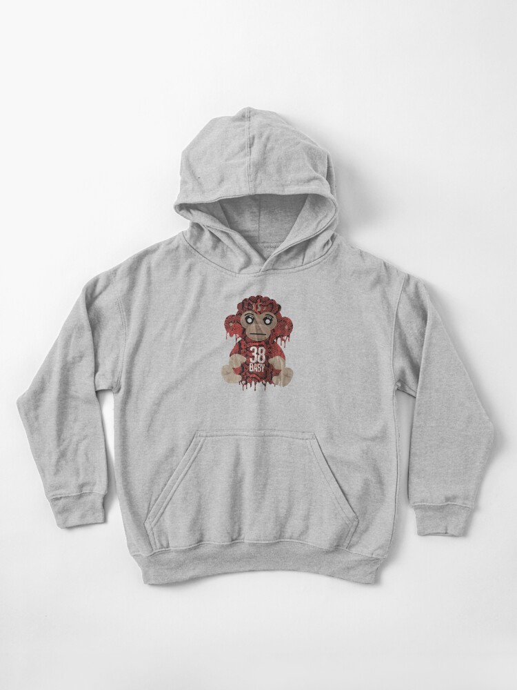 white never broke again hoodie