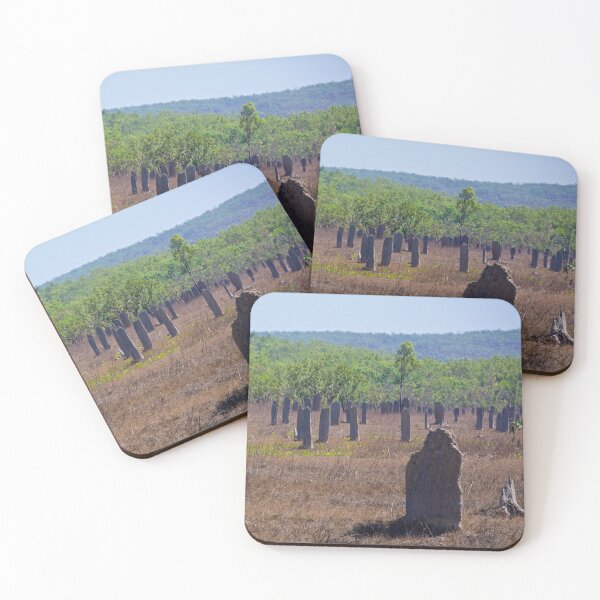 Item preview, NT ~ Lichfield National Park, Northern Territory, Magnetic Termite Mounds 4 by David Irwin 240919 designed and sold by tasmanianartist.