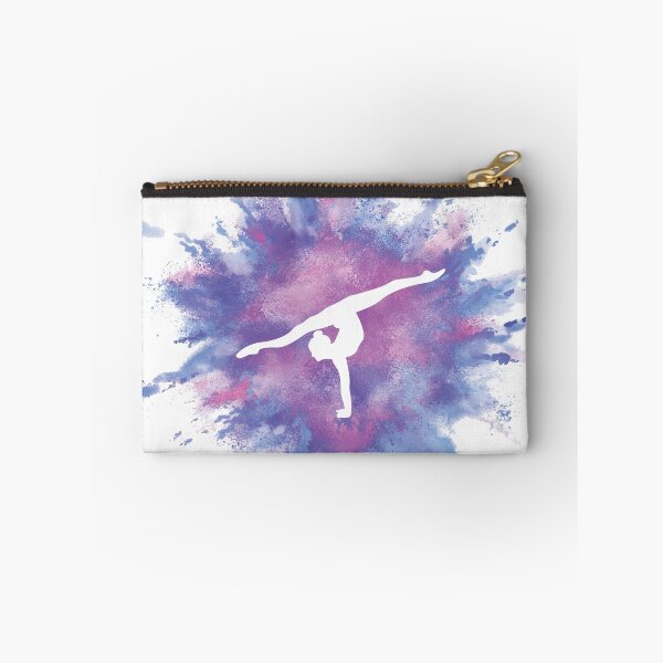 Item preview, Gymnast Rainbow Explosion Pink Blue designed and sold by Flexiblepeople.
