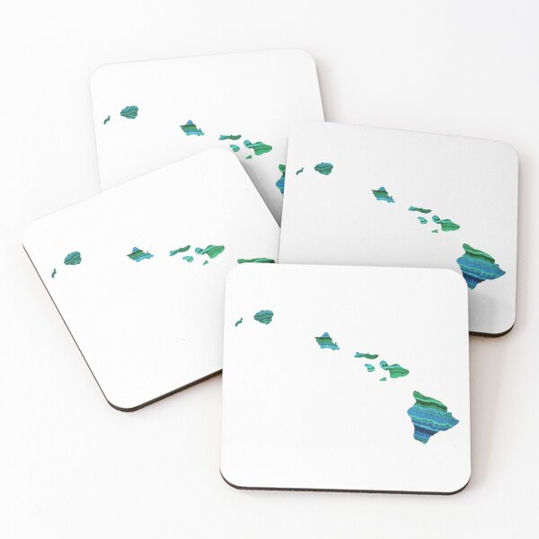 Item preview, Hawaii - minerals blue and green designed and sold by Kyla Nita.