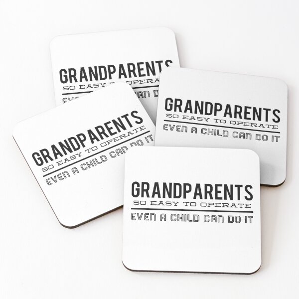 Item preview, Grandchildren Quote - Even A Child Can designed and sold by SuperMerchMan.