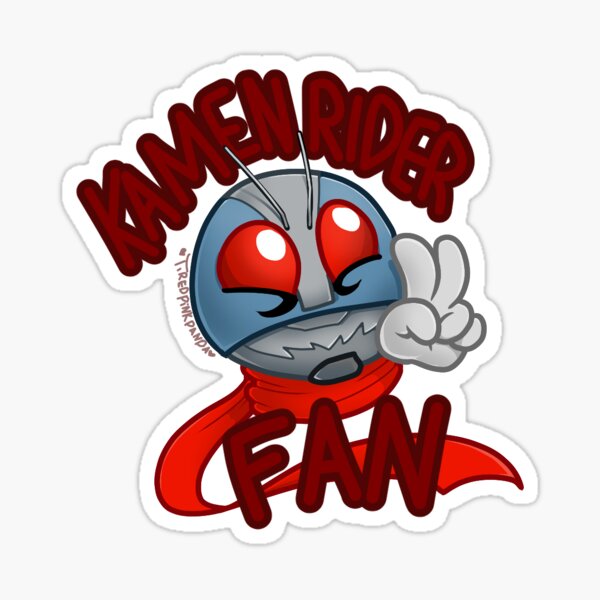 Kamen Rider Fan Sticker! Sticker