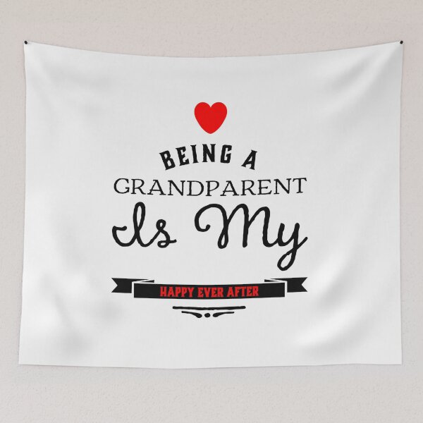 Item preview, Grandchildren Quote - Happy Ever after designed and sold by SuperMerchMan.