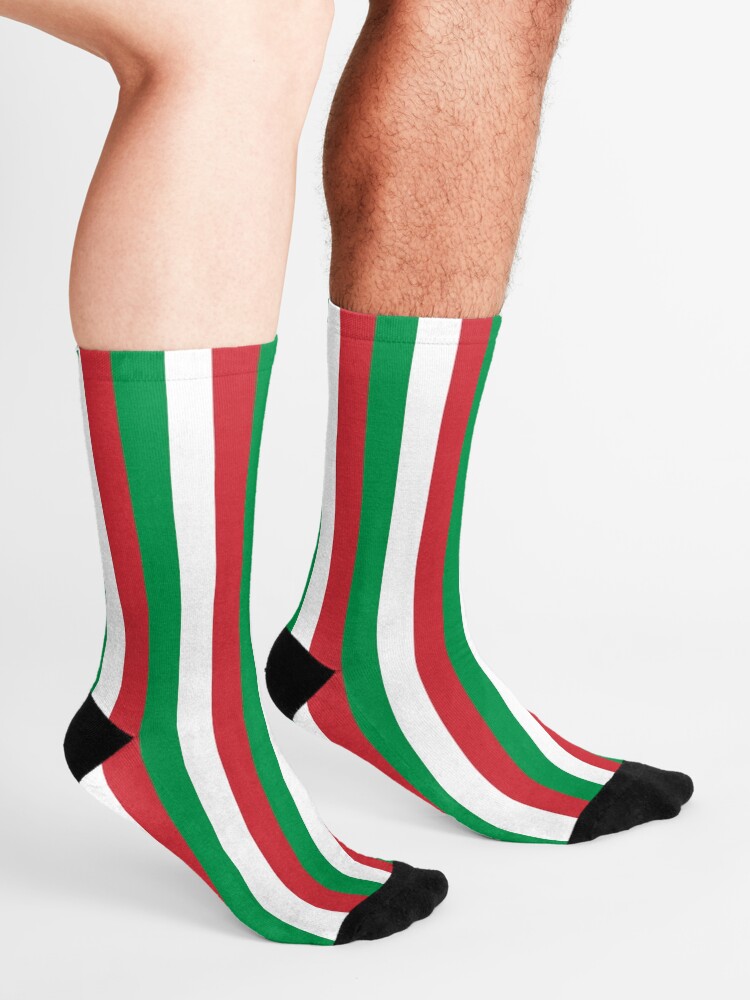 "Flag of Italy" Socks by Redbubble