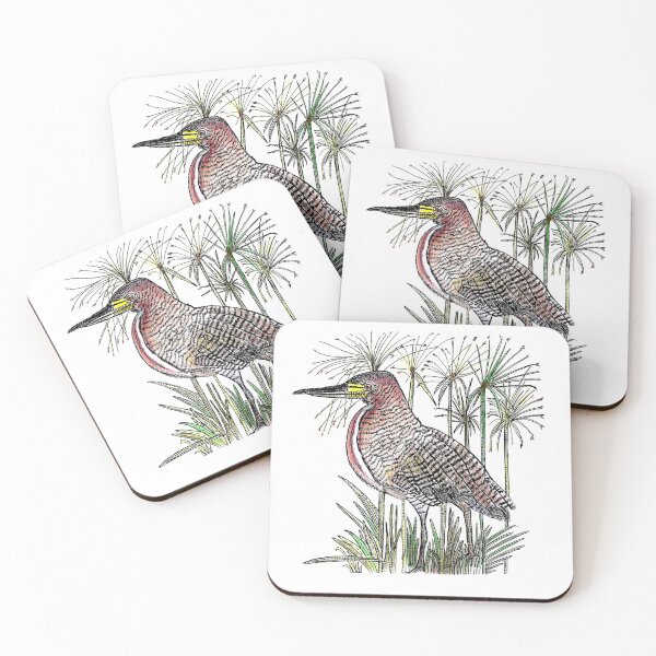 Item preview, Rufescent Tiger-Heron designed and sold by Rosa Elena Albornoz Mendez.
