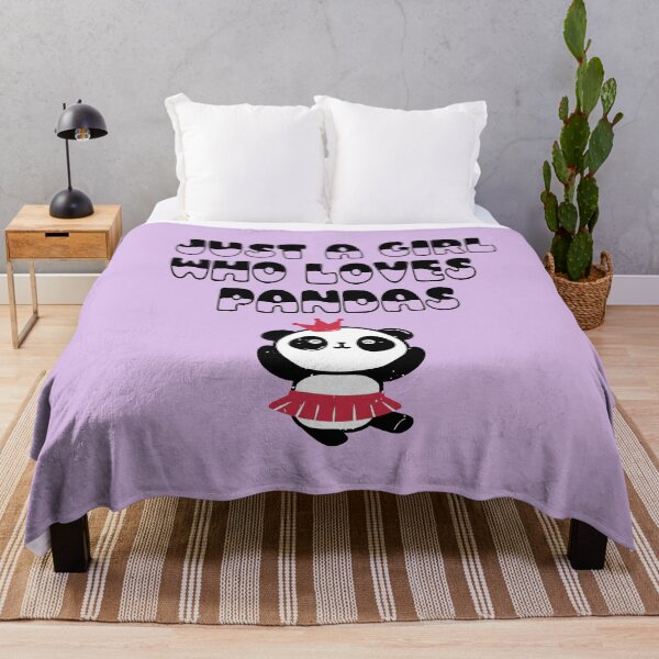 Item preview, Just A Girl Who Loves Pandas designed and sold by StreetShirts1.