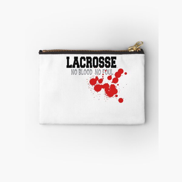 Item preview, Lacrosse "No Blood No Foul" designed and sold by SportsT-Shirts.