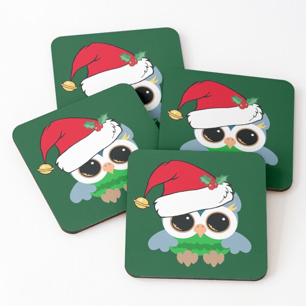 Item preview, Cute Christmas Owl designed and sold by Epic Love Designs.