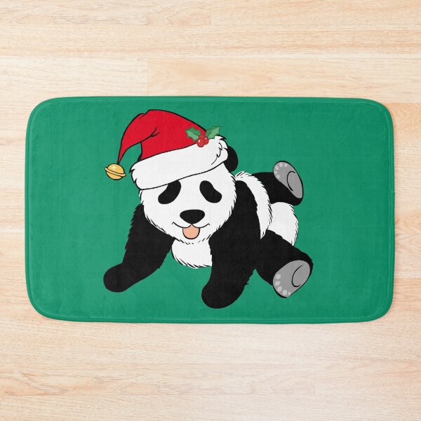 Item preview, Cute Christmas Panda Bear in Santa Hat designed and sold by Epic Love Designs.