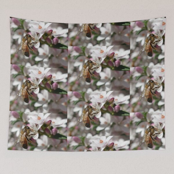 Item preview, Honey bee on a flower. Collecting nectar. Bee set #5 designed and sold by RankAmateur.