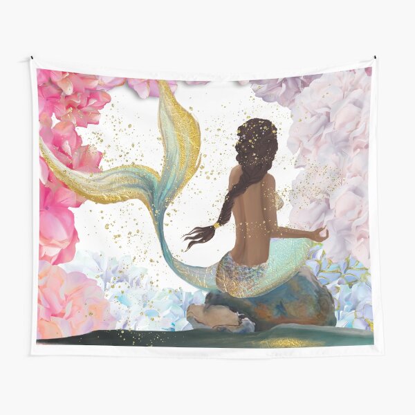 Mermaid Colors Tapestry