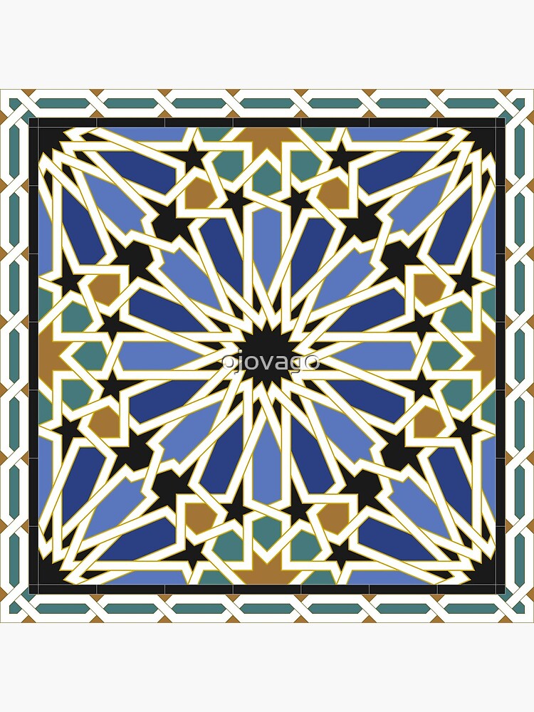 Arabic Tile I by ojovago