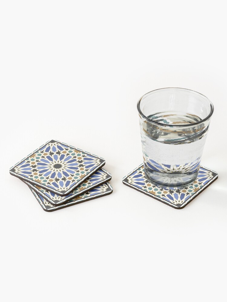 Alternate view of Arabic Tile I Coasters (Set of 4)