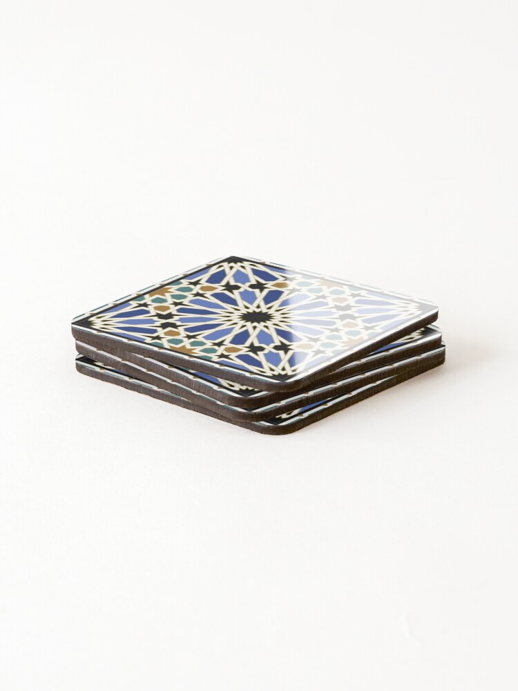 Alternate view of Arabic Tile I Coasters (Set of 4)