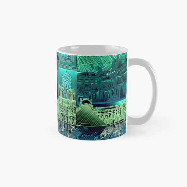 Item preview, paris skyline abstract 5 designed and sold by BekimART.