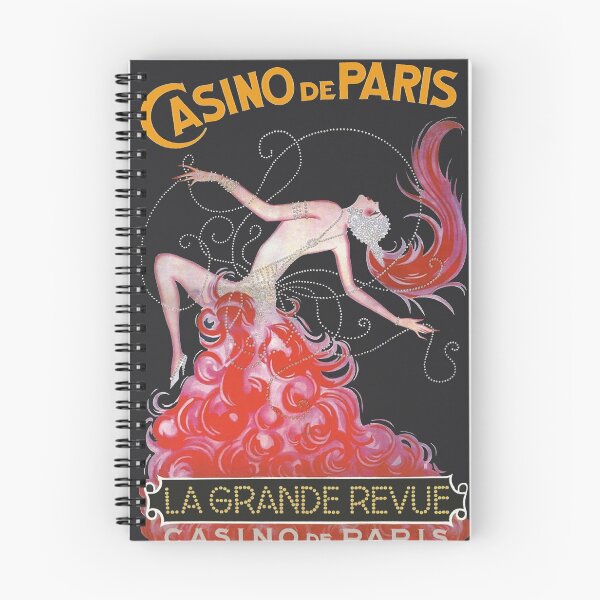 Item preview, Casino de Paris Vintage Poster designed and sold by vintagevivian.
