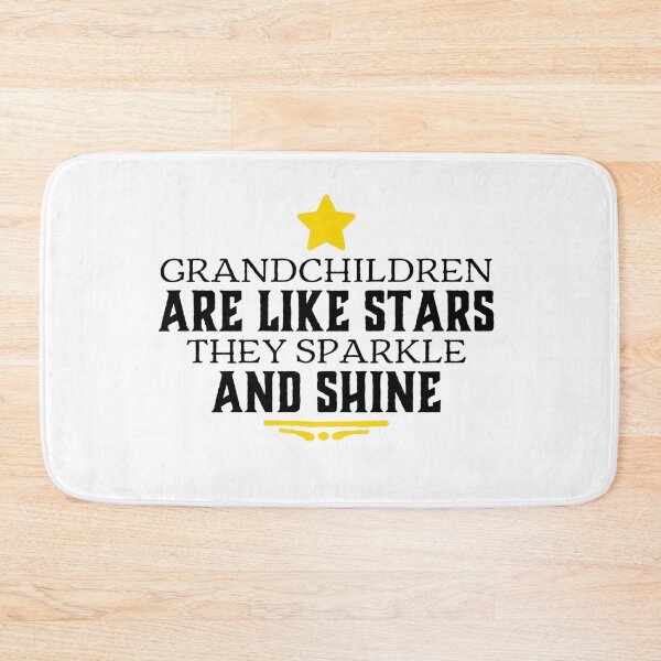 Item preview, Grandchildren Quote - Sparkle designed and sold by SuperMerchMan.
