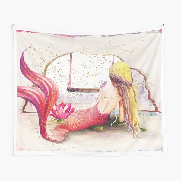 Mermaid Colors Tapestry